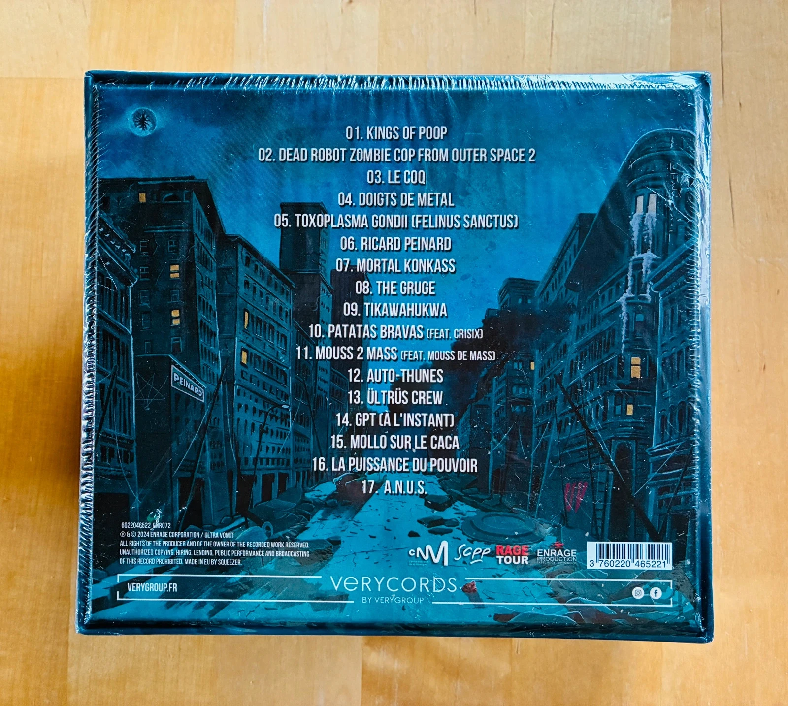 Coffret CD Ultra Vomit et le Pouvoir de la Puissance collector editie. – photo 4